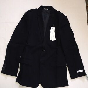 NWT Calvin Klein Suit Separates Jacket | Slim Fit | Dark Navy | Boy Size 16